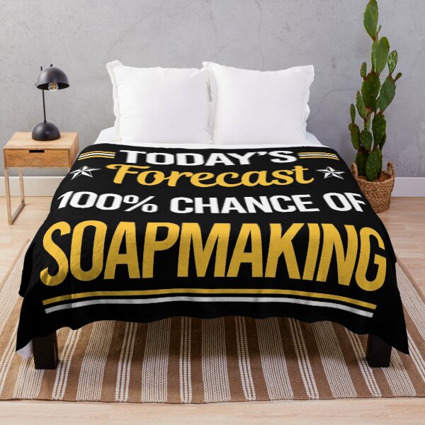 Item preview, Funny Today's Forecast Soap Making Soapmaking designed and sold by TroyaBrewer.
