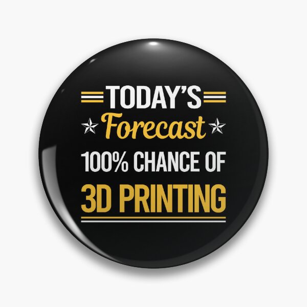 Artikelvorschau, Funny Today's Forecast 3D Printing entworfen und verkauft von TroyaBrewer.