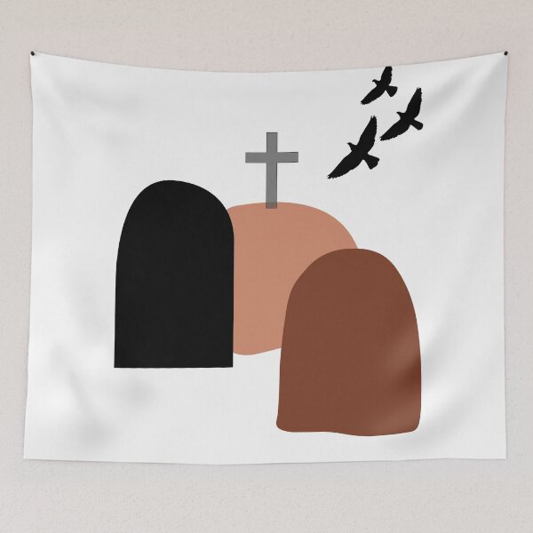 Item preview, Cross on rocks designed and sold by Libandol.