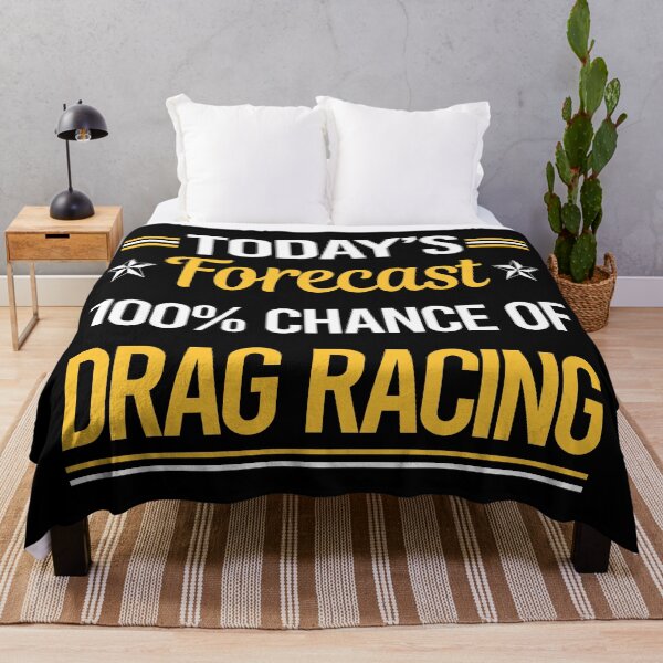 Item preview, Funny Today's Forecast Drag Racing designed and sold by TroyaBrewer.