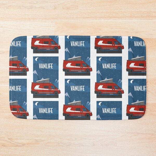 Item preview, VanLife in the colors of the 70s series - Starsky and Hutch by night designed and sold by Gillillu.