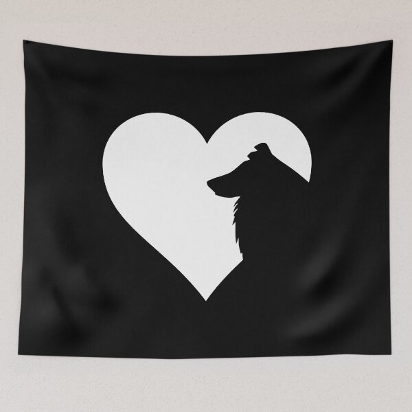 Item preview, The Heart of the Rough Collie Lover designed and sold by More Cute Dogs.