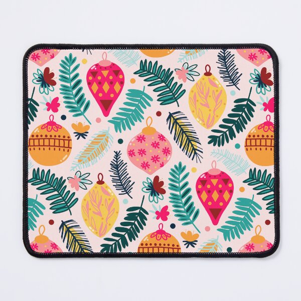 Item preview, Colorful Christmas - Millennial Pink  designed and sold by TigaTiga.