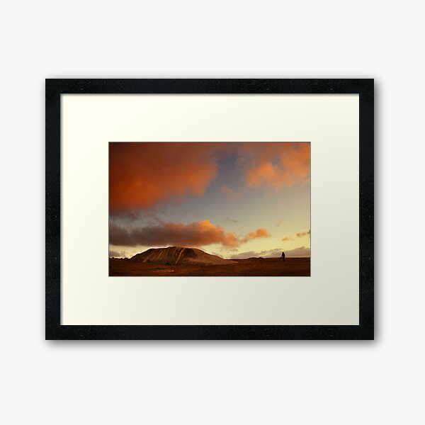 Sunset at Dog Rocks Framed Art Print