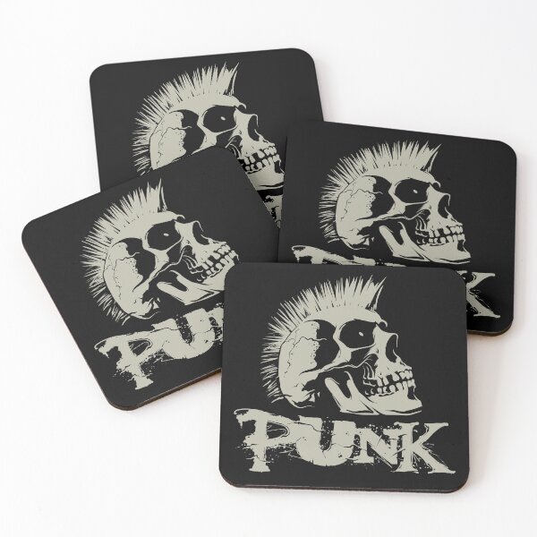 Item preview, Old School Punk Rock Skul designed and sold by theredsharp.