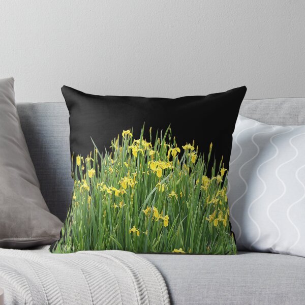 Item preview, petaled flowers, Iris pseudacorus Aquatic plant Sweet flag Nelumbo designed and sold by nichoandrews.