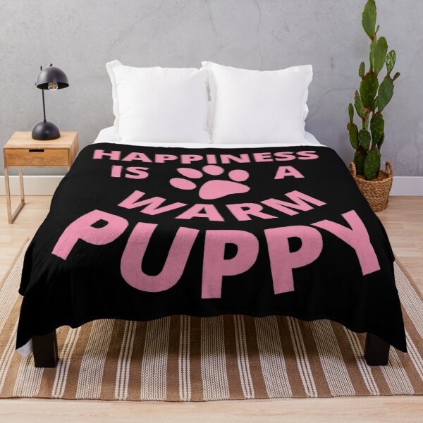 Item preview, Happiness is a warm puppy designed and sold by Hammy97.