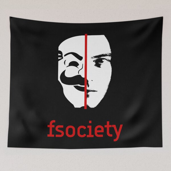Item preview, We Are The fsociety (red) designed and sold by Minuik.