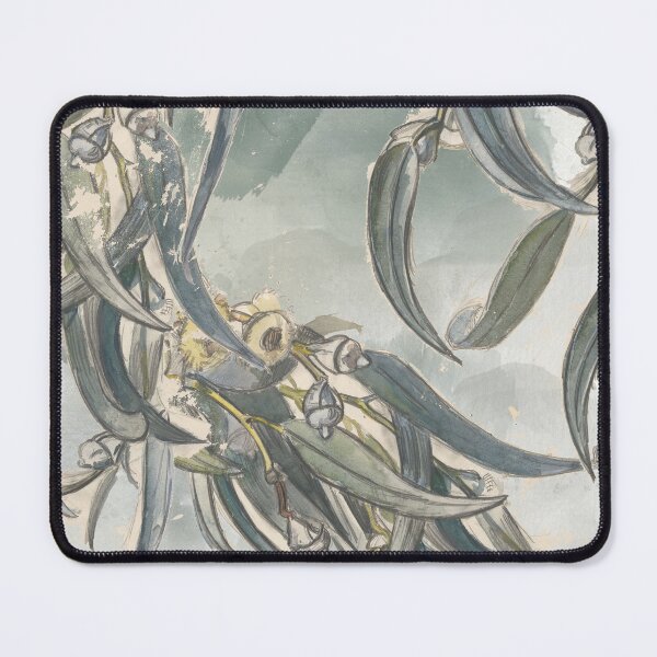 Artikelvorschau, Watercolor Eucalyptus Leaves Greenery  entworfen und verkauft von idovedesign.