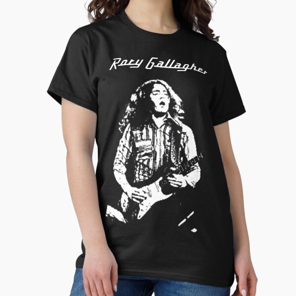 Item preview, Rory Gallagher  blue rock Classic T-Shirt designed and sold by lobbanwitzelr.