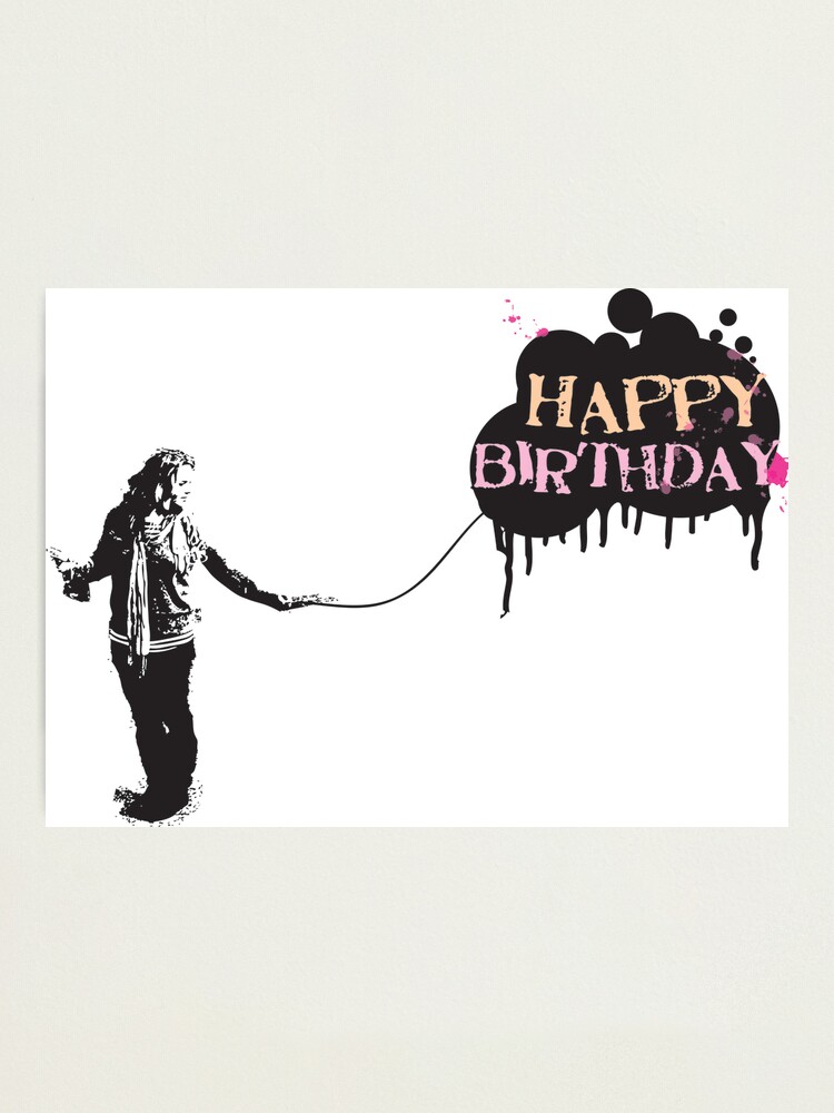 Happy Birthday Girl | Photographic Print