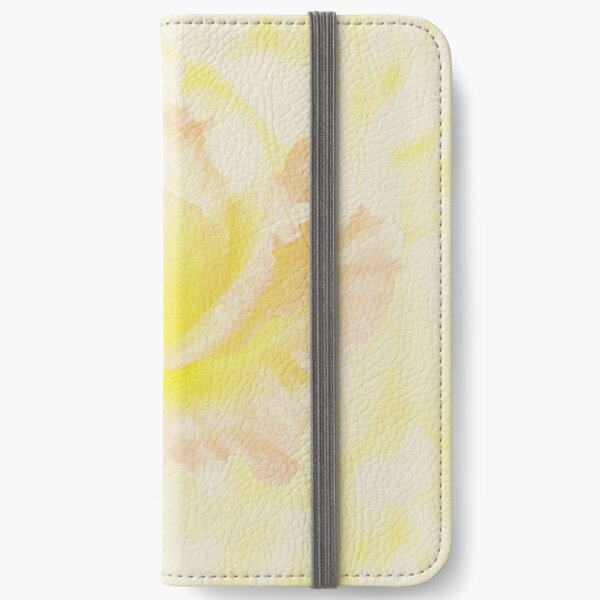 vintage rose iPhone Wallet