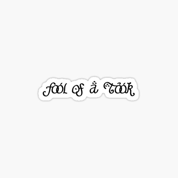 Item preview, Fool of a Took white designed and sold by AAA-Ace.