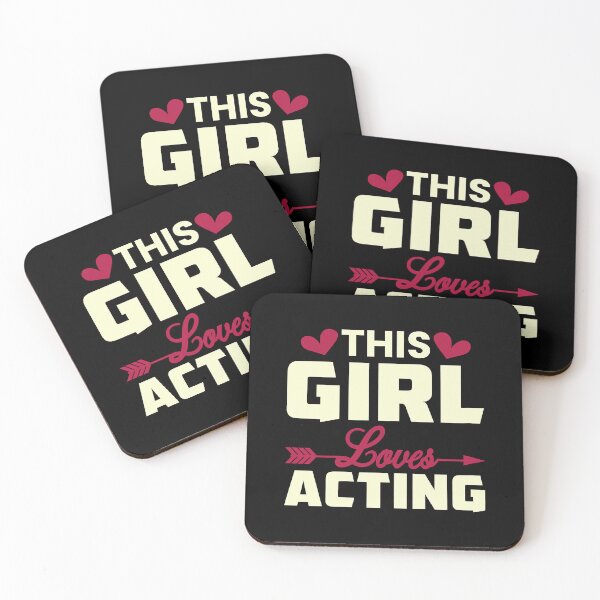 Item preview, This Girl Loves Acting - Funny Acting designed and sold by adxota.