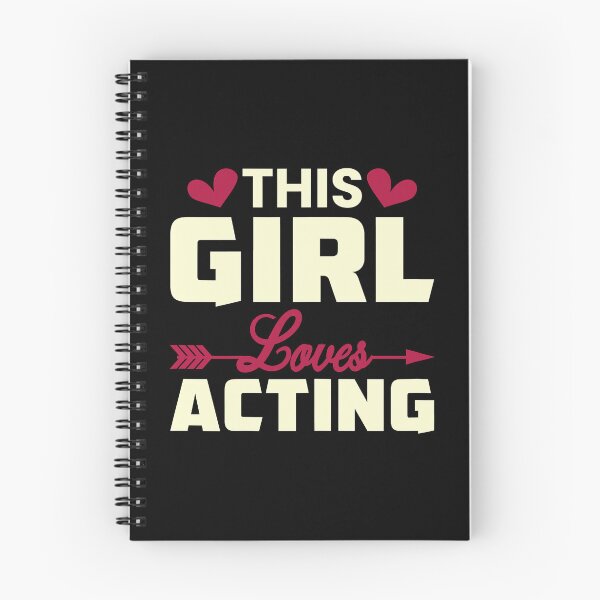Item preview, This Girl Loves Acting - Funny Acting designed and sold by adxota.