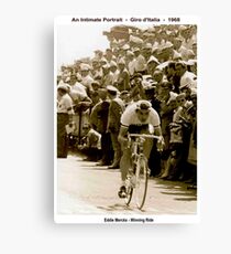 GIRO d ITALIA: Jahrgang 1968 Eddie Merckx Victory Print Leinwanddruck