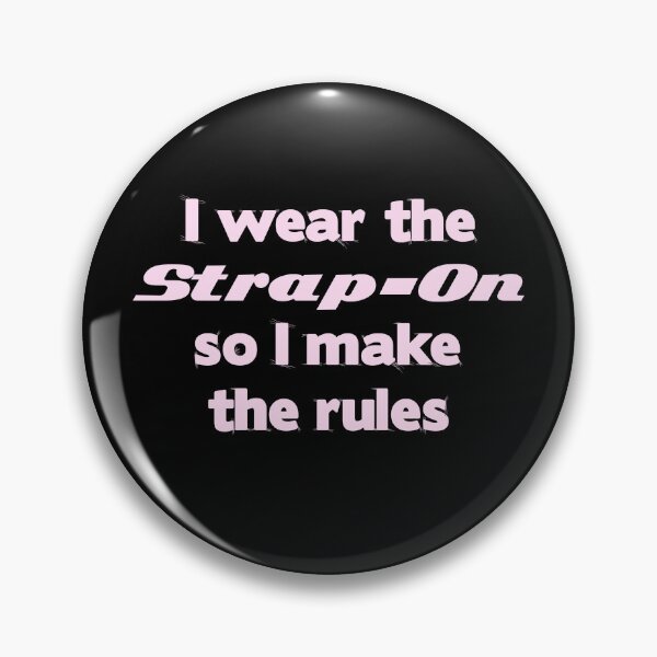 Item preview, Strap-On Rules designed and sold by LeatherRebel75.
