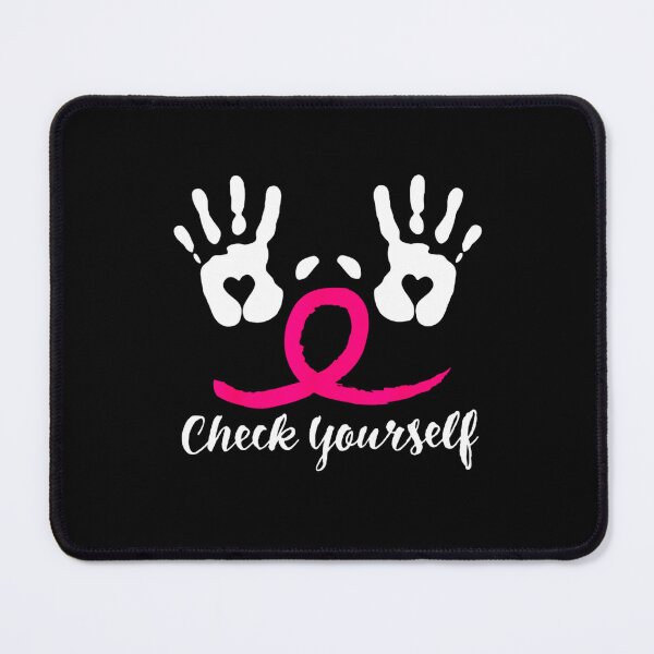 Item preview, Funny breast cancer Check Yourself designed and sold by Julie731.