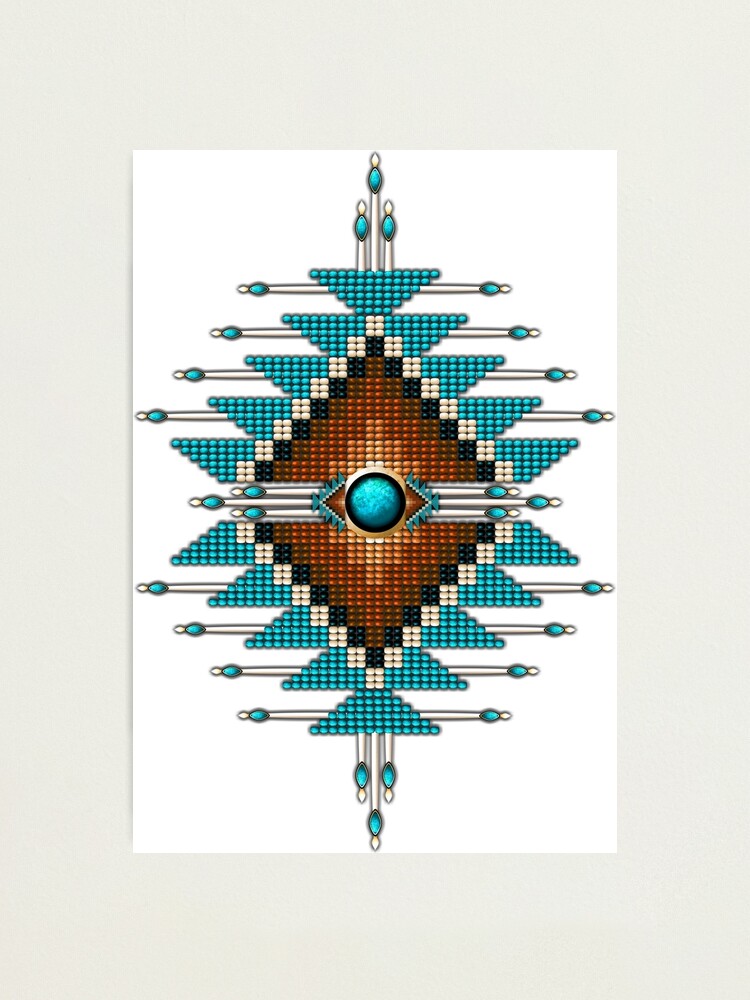 Alternate view of Native American Sunburst 025 Photographic Print