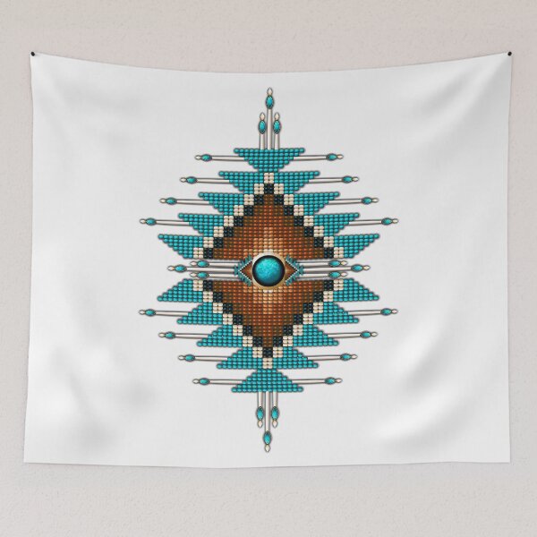Item preview, Native American Sunburst 025 designed and sold by Naumaddic Arts.