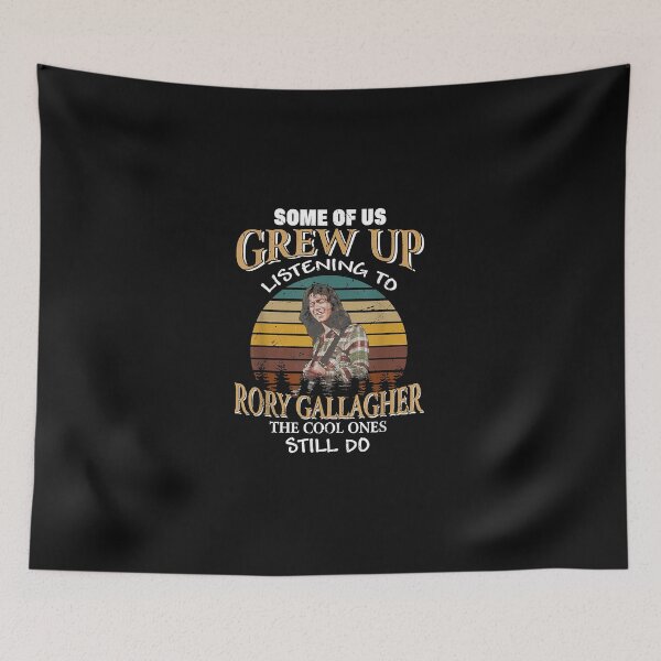 Item preview, Some Of Us Grew Up Listening To Rory Arts Gallagher Holiday Classic T-Shirt designed and sold by lobbanwitzelr.