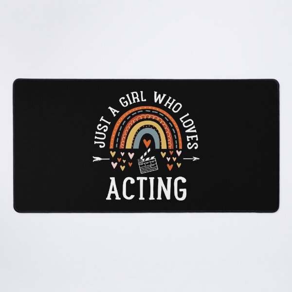 Item preview, Just A Girl Who Loves Acting designed and sold by adxota.
