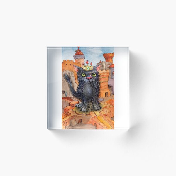 Boris the Usurper. Acrylic Block