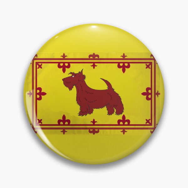 Item preview, Scottish Terrier Royal Banner (abhag Albannach - bratach rìoghail) designed and sold by JonathanR1994.