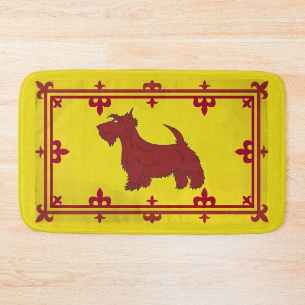 Item preview, Scottish Terrier Royal Banner (abhag Albannach - bratach rìoghail) designed and sold by JonathanR1994.