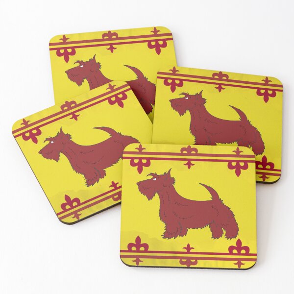 Item preview, Scottish Terrier Royal Banner (abhag Albannach - bratach rìoghail) designed and sold by JonathanR1994.