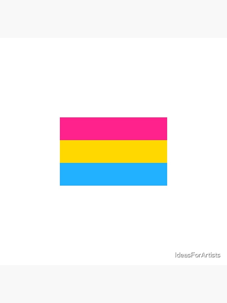 Pan Flag Pansexual Pansexuality Pride Flag Poster For Sale By Ideasforartists Redbubble