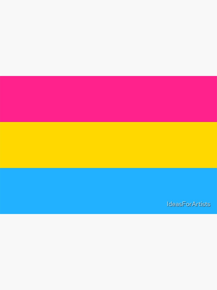 Pan Flag Pansexual Pansexuality Pride Flag Sticker For Sale By