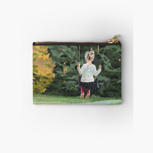 Item preview, Girl playing outside designed and sold by komaro.