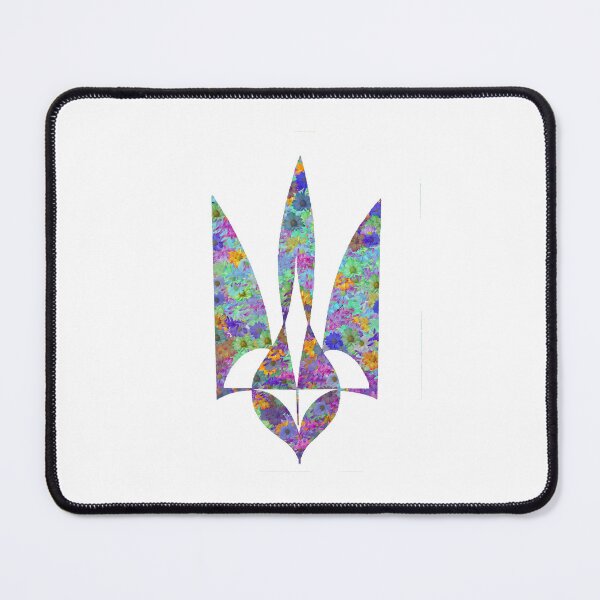 Item preview, Ukrainian colorful decorative trident designed and sold by Vager.