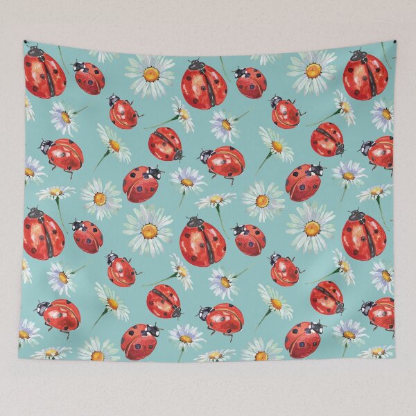Item preview, Tiny Delicate Creatures. Daisies And Ladybugs designed and sold by danikaVT.