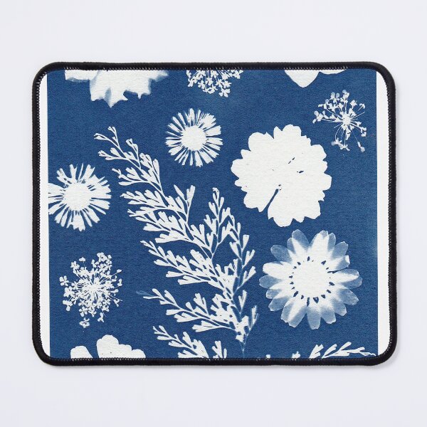 Item preview, Blue and White Hodgepodge Pattern designed and sold by joelle1724.