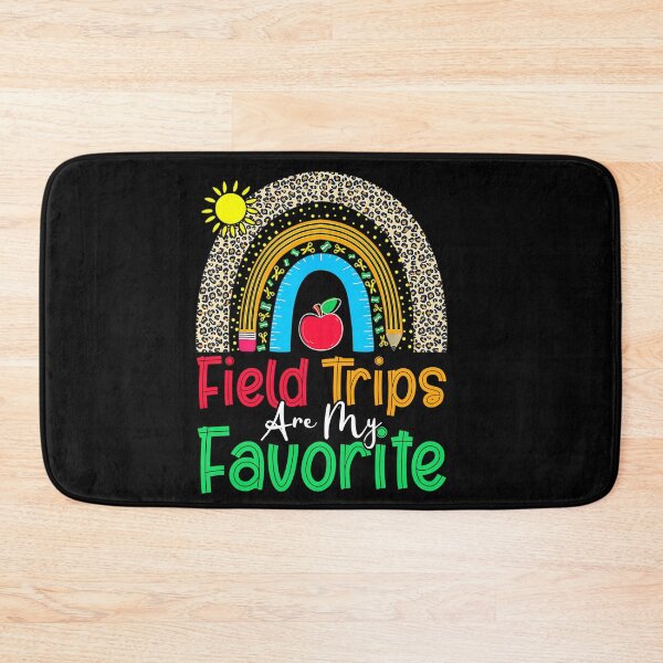 Item preview, Field Trips Are My Favorite, School Field Trip Day, Leopard Rainbow Funny designed and sold by Gifts-Trend.