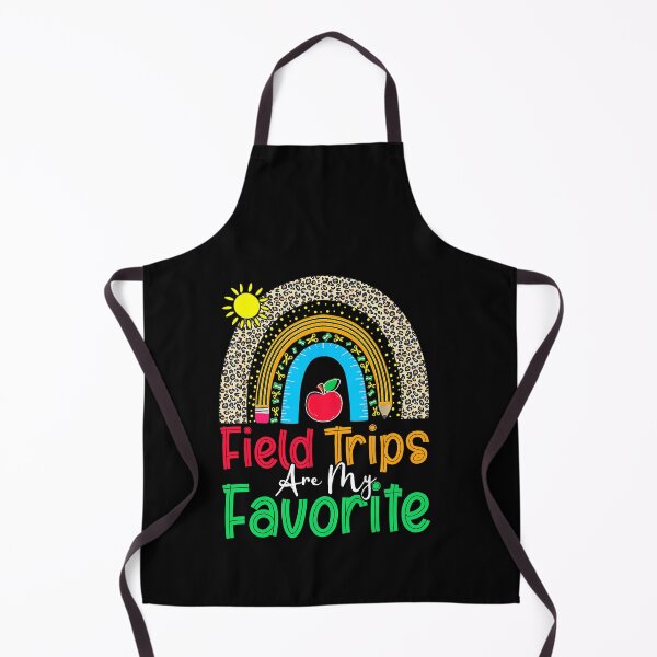 Item preview, Field Trips Are My Favorite, School Field Trip Day, Leopard Rainbow Funny designed and sold by Gifts-Trend.