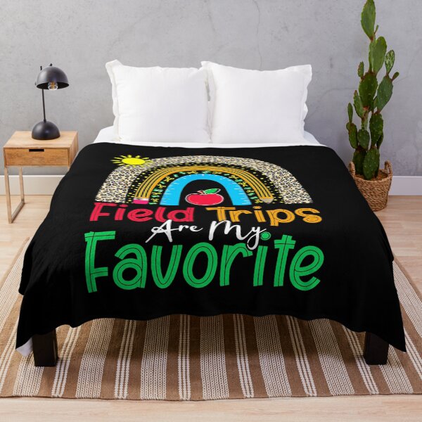 Item preview, Field Trips Are My Favorite, School Field Trip Day, Leopard Rainbow Funny designed and sold by Gifts-Trend.