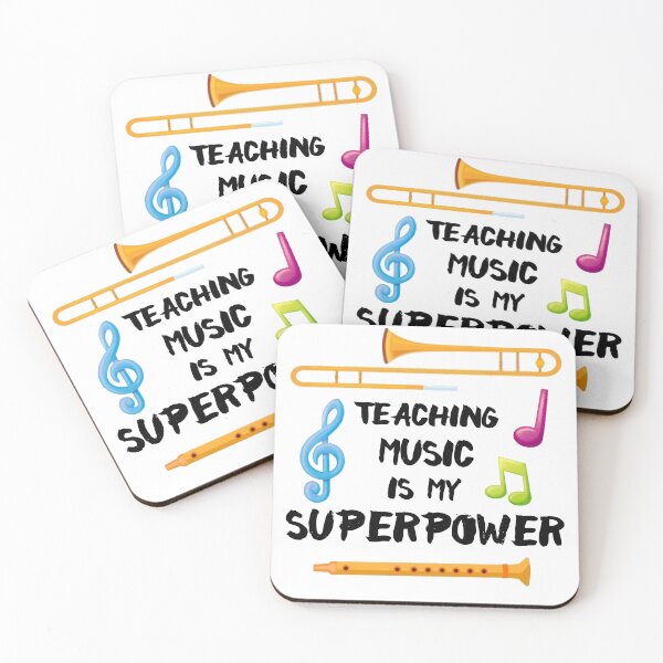 Item preview, teaching music is my superpower Essential T-Shirt designed and sold by Yassiki.