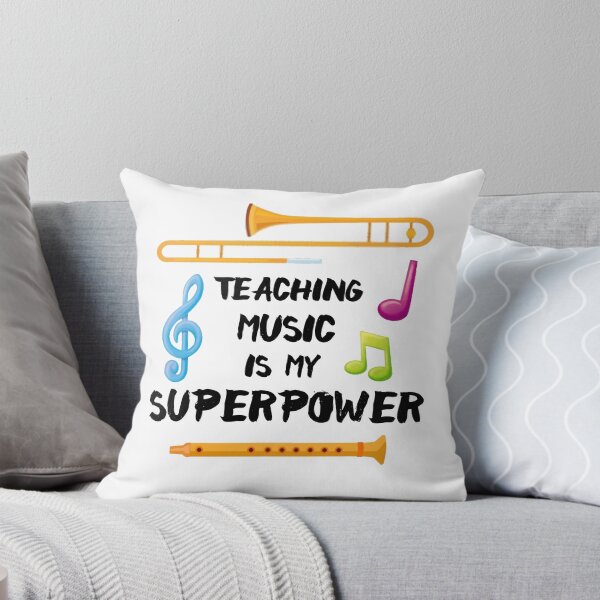 Aperçu de l'œuvre teaching music is my superpower Essential T-Shirt créée et vendue par Yassiki.
