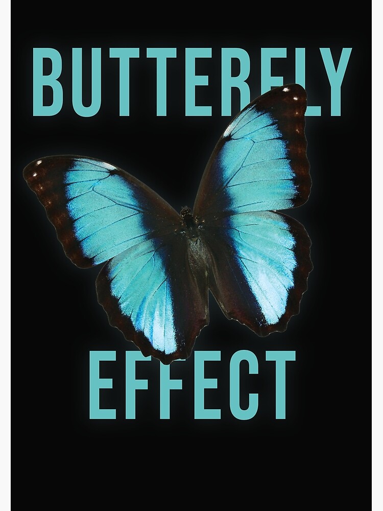 "Butterfly Effect" Poster for Sale by DripnTrip Redbubble