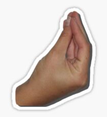 Italian Meme Hand Sticker