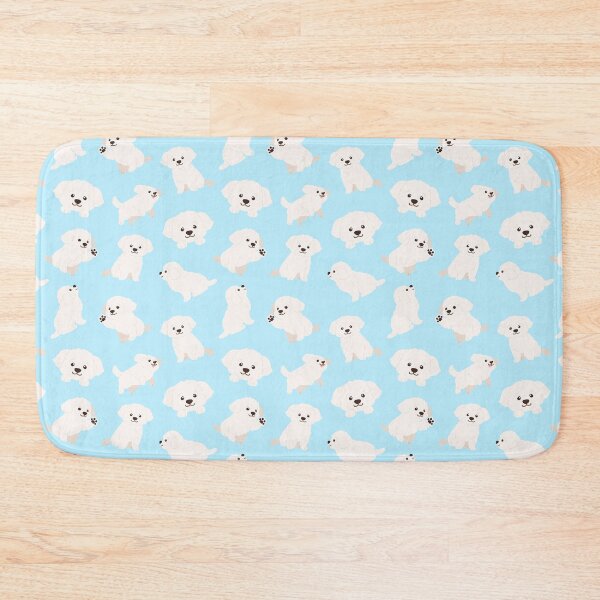 Item preview, Adorable White Maltese All-Over-Print in Blue designed and sold by You Store.