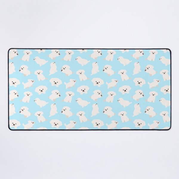 Item preview, Adorable White Maltese All-Over-Print in Blue designed and sold by You Store.