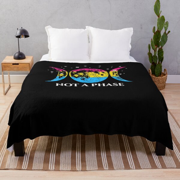 Item preview, Funny Pansexual Pride Flag Not A Phase  designed and sold by nedrae.
