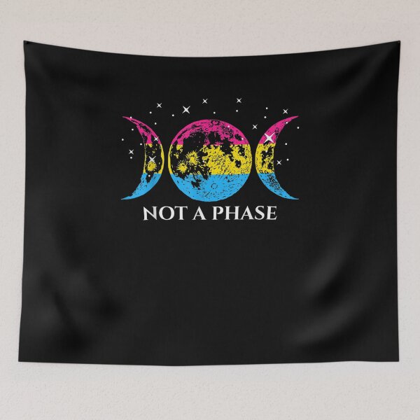 Item preview, Funny Pansexual Pride Flag Not A Phase  designed and sold by nedrae.