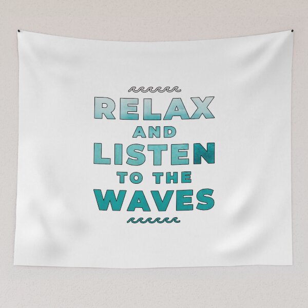 Item preview, Listen to the Sound of the Sea Waves Beach Travel designed and sold by CreatDifference.