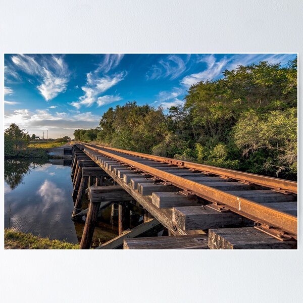 Item preview, Sunset Trestle designed and sold by peaceriverphoto.