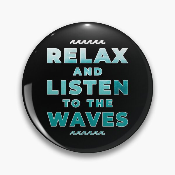 Item preview, Listen to the Sound of the Se Beach Waves Travel designed and sold by CreatDifference.